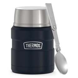 Термос для еды Thermos с ложкой SK3000 MMB Синий, 0,47 л