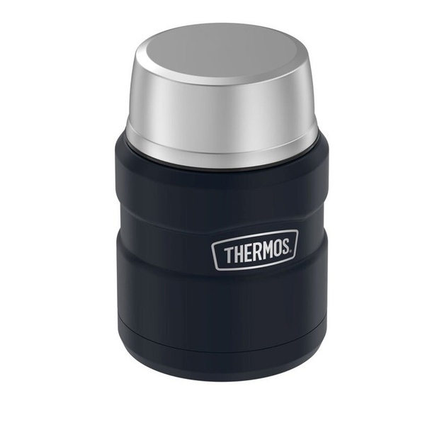 Термос для еды Thermos с ложкой SK3000 MMB Синий, 0,47 л