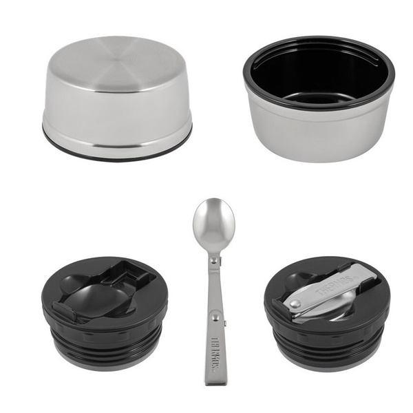 Термос для еды Thermos с ложкой SK3000 MMB Синий, 0,47 л