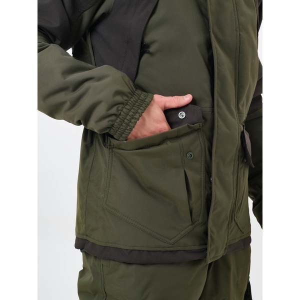 Костюм зимний Тритон Strong Pro -15 (с полукомбинезоном) хаки