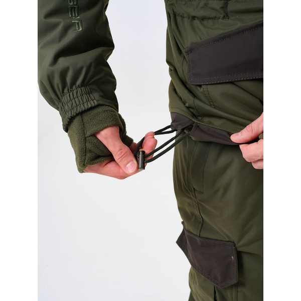 Костюм зимний Тритон Strong Pro -15 (с полукомбинезоном) хаки