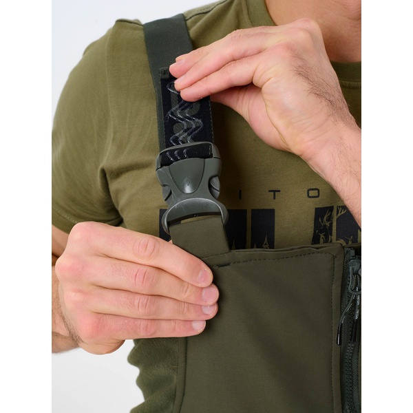 Костюм зимний Тритон Strong Pro -15 (с полукомбинезоном) хаки