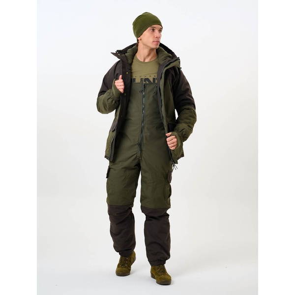 Костюм зимний Тритон Strong Pro -15 (с полукомбинезоном) хаки