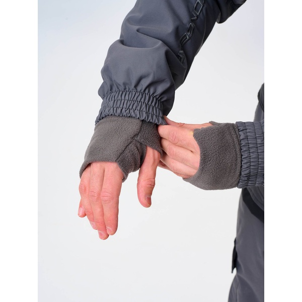 Костюм зимний Тритон Strong Pro -15 (с полукомбинезоном) серо-чёрный