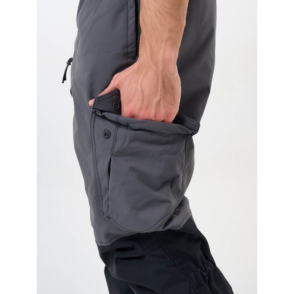 Костюм зимний Тритон Strong Pro -15 (с полукомбинезоном) серо-чёрный