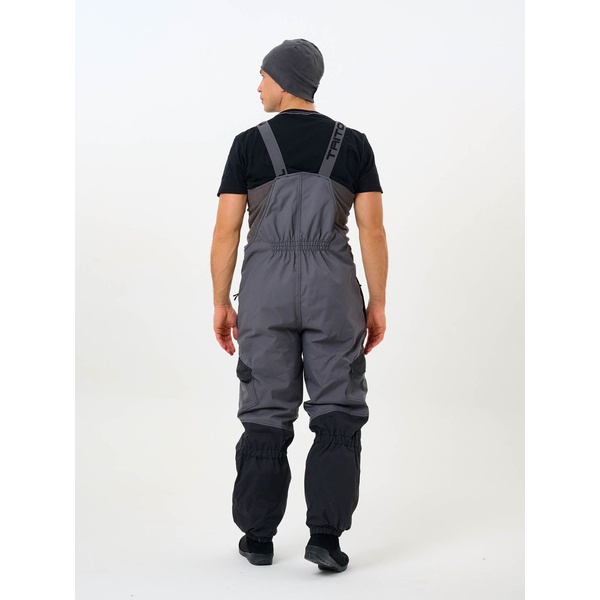 Костюм зимний Тритон Strong Pro -15 (с полукомбинезоном) серо-чёрный