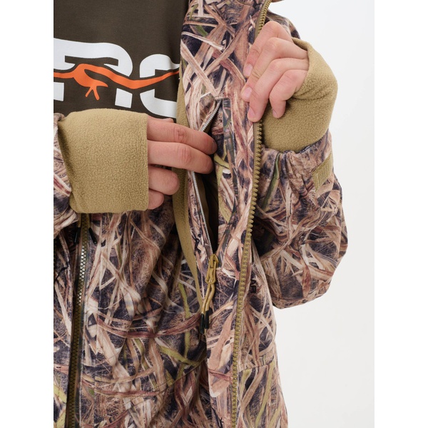 Костюм зимний Тритон Kraft Pro -15 (с полукомбинезоном) Камыш