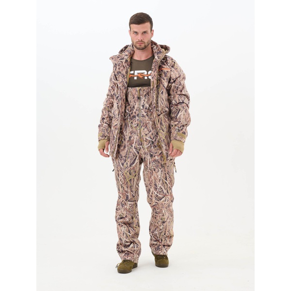 Костюм зимний Тритон Kraft Pro -15 (с полукомбинезоном) Камыш