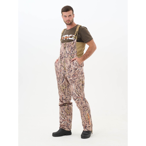 Костюм зимний Тритон Kraft Pro -15 (с полукомбинезоном) Камыш