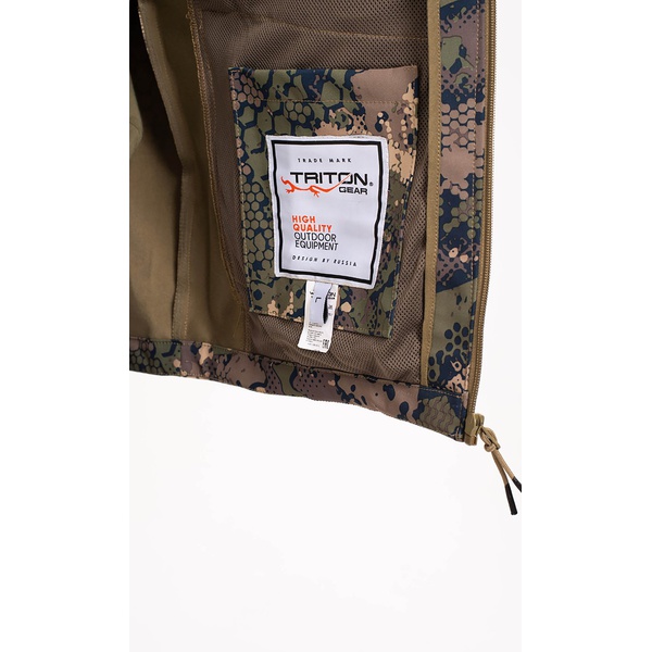 Жакет Тритон Ridge (SoftShell) Green Line