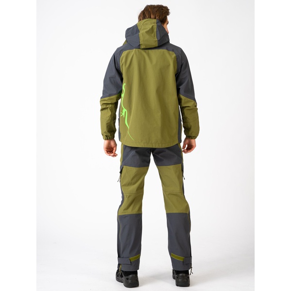 Костюм летний Тритон Pro Angler (Таслан) хаки/серый