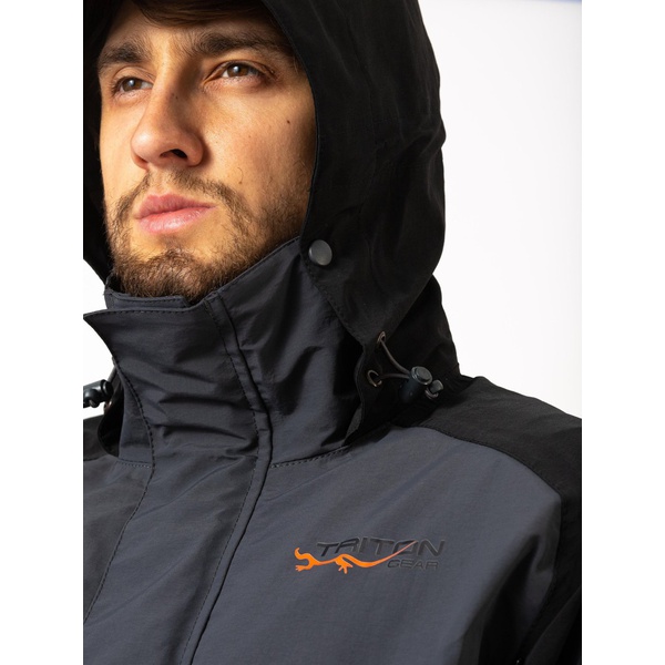 Костюм летний Тритон Pro Angler (Таслан) серый/черный