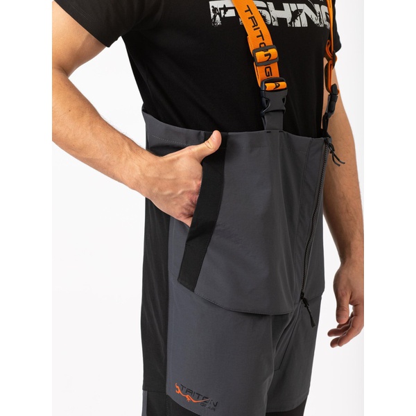 Костюм летний Тритон Pro Angler (Таслан) серый/черный