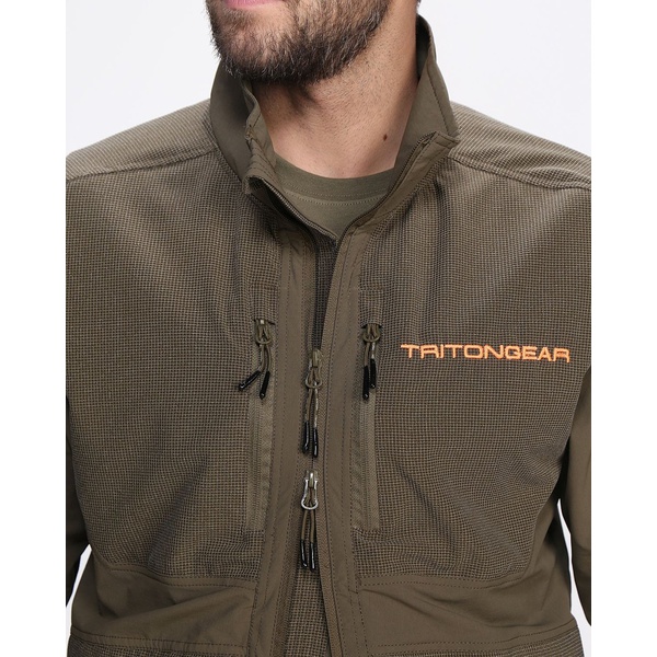 Костюм Тритон Pro Salamandr (SoftShell Apex) Зелёный