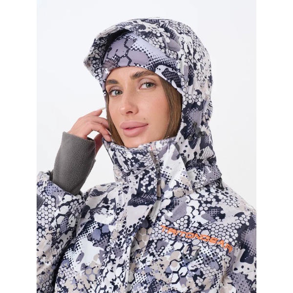 Костюм женский зимний Тритон Triton Pro -15 (Вельбоа) белый