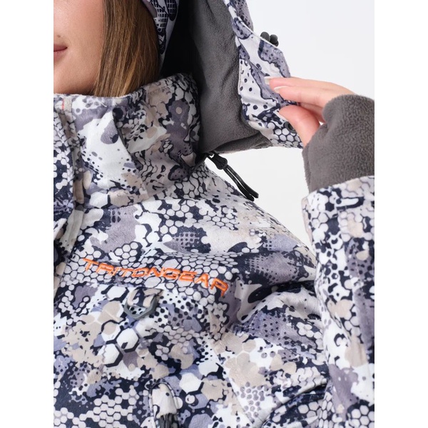 Костюм женский зимний Тритон Triton Pro -15 (Вельбоа) белый