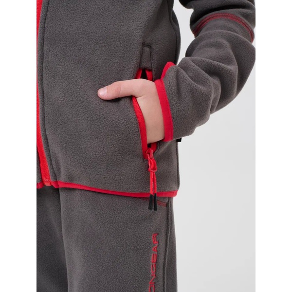 Костюм детский Тритон Rich (флис) серый