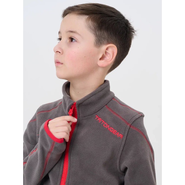 Костюм детский Тритон Rich (флис) серый