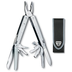 Мультитул Victorinox SwissTool 23, 115 мм Стальной, 27 функций, нейлоновый чехол