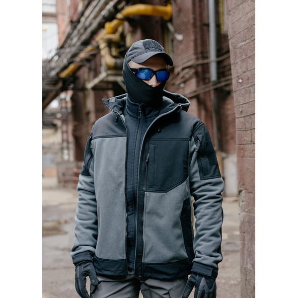 Куртка Сплав Bofort windblock серый/чёрный