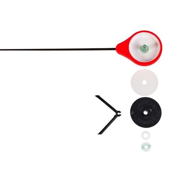 Удочка-балалайка Lucky John Mormax (24 см) красный