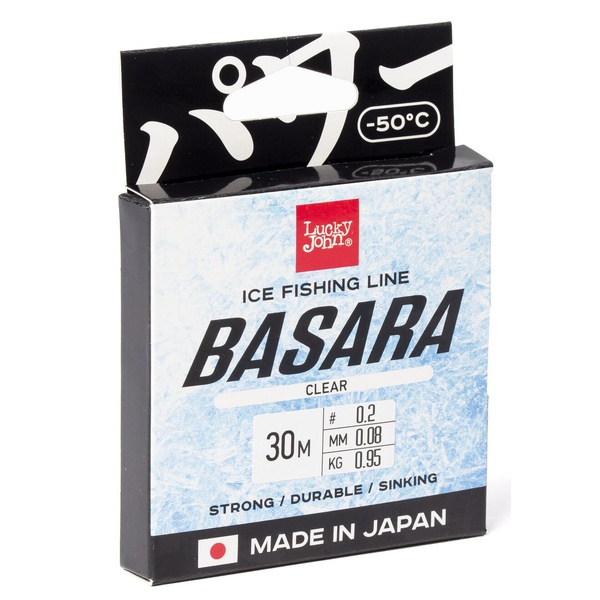 Леска Lucky John Basara Clear (30 м) 0.08 мм
