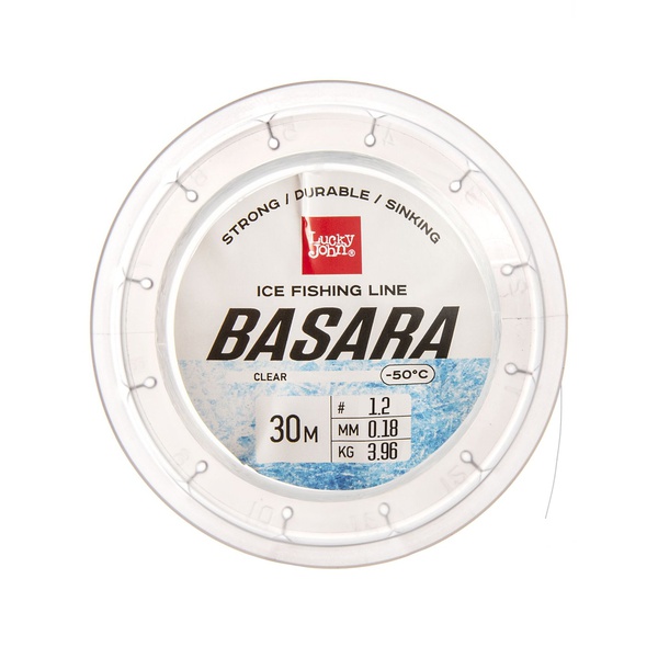 Леска Lucky John Basara Clear (30 м) 0.18 мм