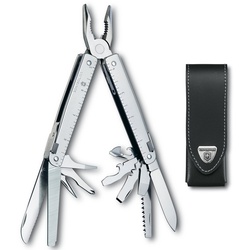 Мультитул Victorinox SwissTool 23, 115 мм 27 функций, кожаный чехол