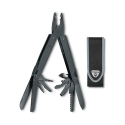 Мультитул Victorinox SwissTool BS, 115 мм, 29 функций, чёрный, нейлоновый чехол