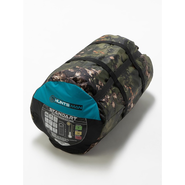 Спальный мешок Huntsman Standart Лес, тк. Оксфорд, -20°С