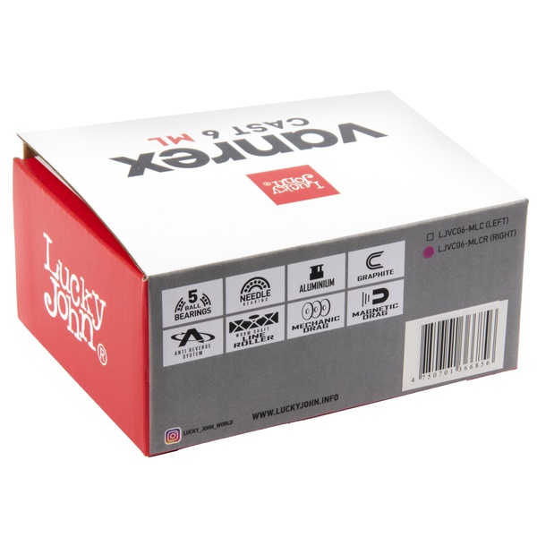 Катушка мультипликаторная Lucky John Vanrex Cast 6 ML (правая)