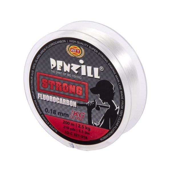 Леска монофильная WFT Penzill Fluorocarbon Strong 200/018