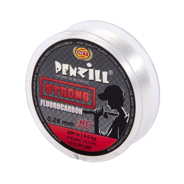 Леска монофильная WFT Penzill Fluorocarbon Strong 200/028