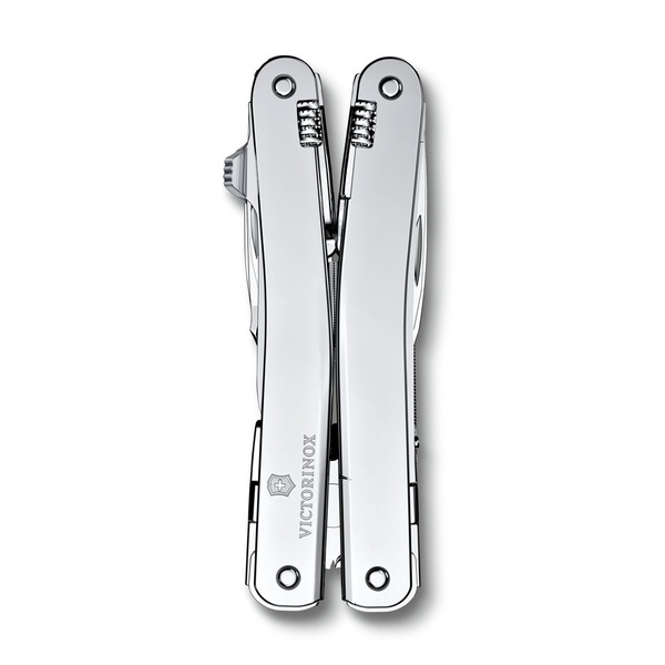 Мультитул Victorinox SwissTool Spirit MX, 105 мм, нейлоновый чехол, Серебристый, 24 функции