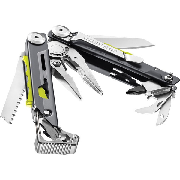 Мультитул Leatherman Signal (19 функц., нейлон. чехол) Серый