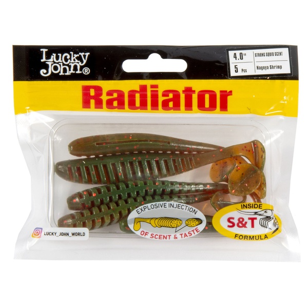 Виброхвост съедоб. искусст. LJ Pro Series Radiator 4.0" (5 шт/уп) 085