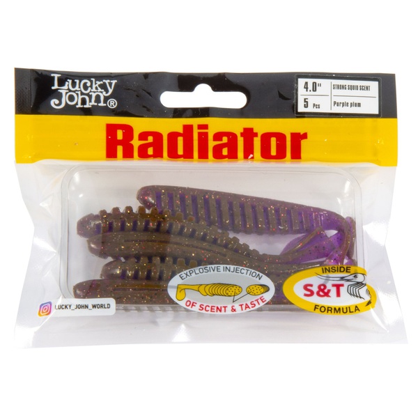 Виброхвост съедоб. искусст. LJ Pro Series Radiator 4.0" (5 шт/уп) S13