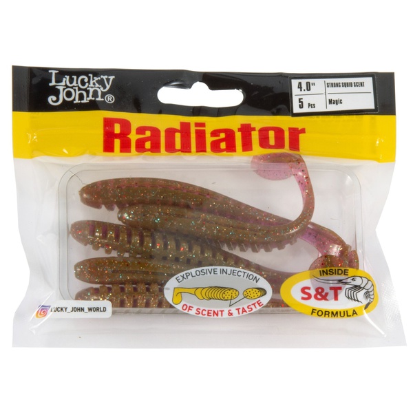 Виброхвост съедоб. искусст. LJ Pro Series Radiator 4.0" (5 шт/уп) S14