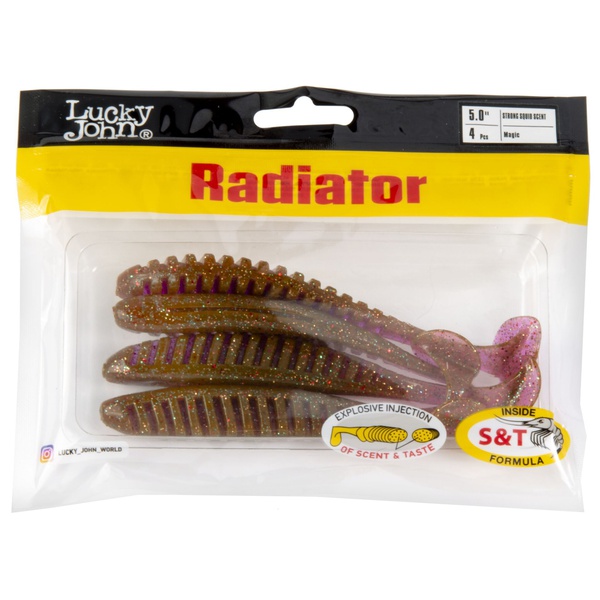 Виброхвост съедоб. искусст. LJ Pro Series Radiator 5.0" (4 шт/уп) S14