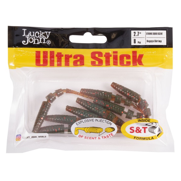 Слаги съедобные искусственные LJ Pro Series Ultra Stick 2,7in (6,8 см/8 шт) 085