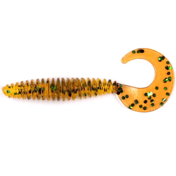 Слаги съедобные искусственные LJ Pro Series Ultraworm Curly 2,0in (5 см/9 шт) PA19