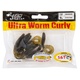 Слаги съедобные искусственные LJ Pro Series Ultraworm Curly 2,0in (5 см/9 шт) S21. Фото 2