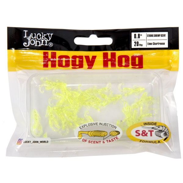 Твистеры съедоб. искусст. LJ Pro Series Hogy Hog 0,8in (2 см/20 шт) 071