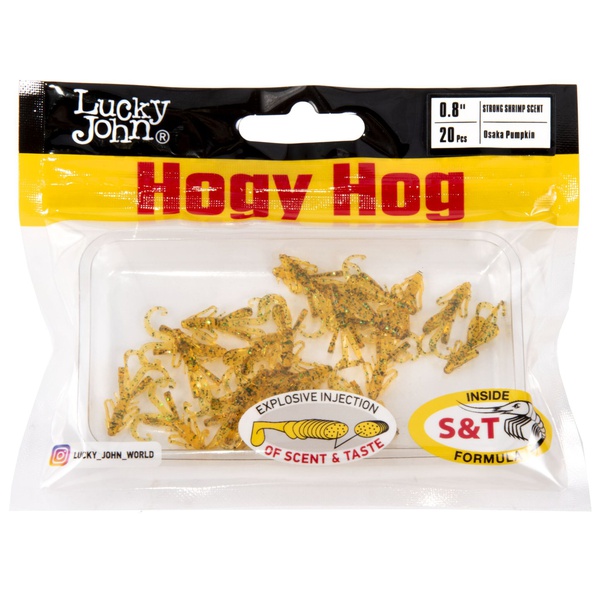 Твистеры съедоб. искусст. LJ Pro Series Hogy Hog 0,8in (2 см/20 шт) PA19