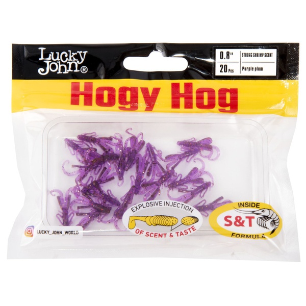 Твистеры съедоб. искусст. LJ Pro Series Hogy Hog 0,8in (2 см/20 шт) S13