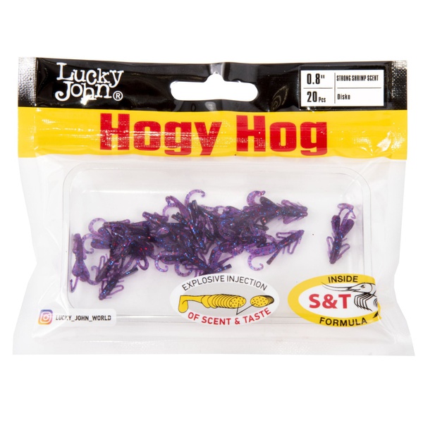 Твистеры съедоб. искусст. LJ Pro Series Hogy Hog 0,8in (2 см/20 шт) S63