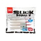 Слаги Lucky John 3D Series Slick Shad-V 5.0in (12,7 см/ 5шт) 009. Фото 3