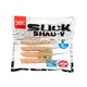 Слаги Lucky John 3D Series Slick Shad-V 5.0in (12,7 см/ 5шт) 010. Фото 3