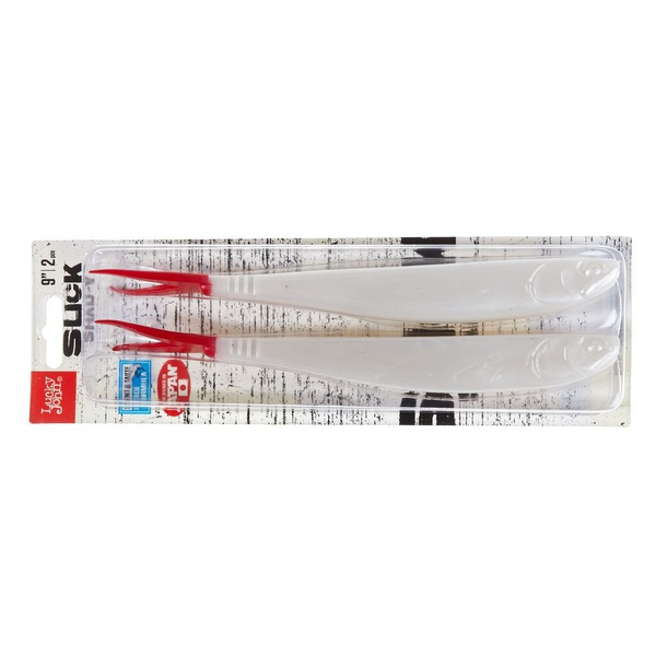 Слаги Lucky John 3D Series Slick Shad-V 9.0in (22,9 см/2 шт) 009