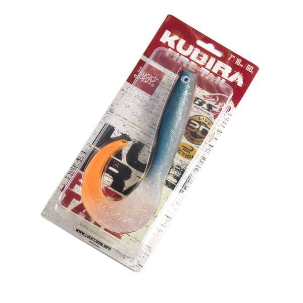 Твистеры Lucky John 3D BBS Series Kubira Fire Tail 7" (17,5 см) 1шт PG44
